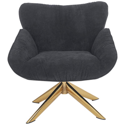 ONEX SaSa Swivel Armchair Mustard