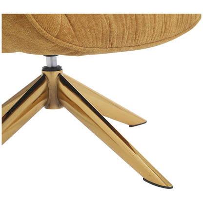 ONEX SaSa Swivel Armchair Mustard