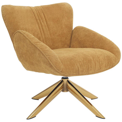 ONEX SaSa Swivel Armchair Mustard