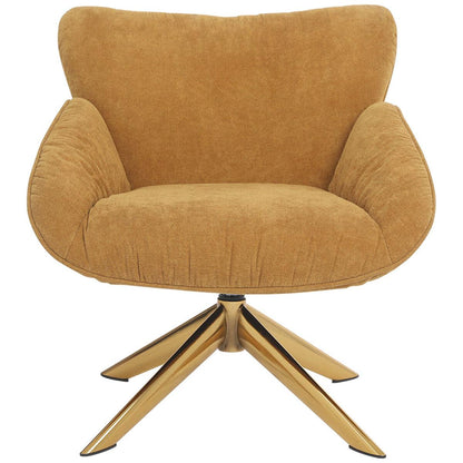 ONEX SaSa Swivel Armchair Mustard