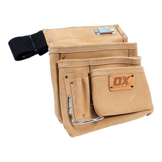 OX Suede Leather 6 Pocket Tool Belt OX-T265301