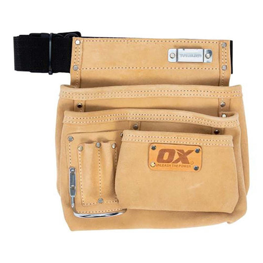 OX Suede Leather 6 Pocket Tool Belt OX-T265301