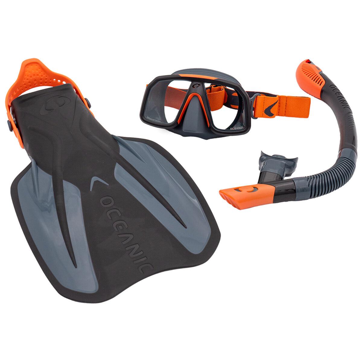 Oceanic Adult Snorkeling 3 Piece Set Large XL