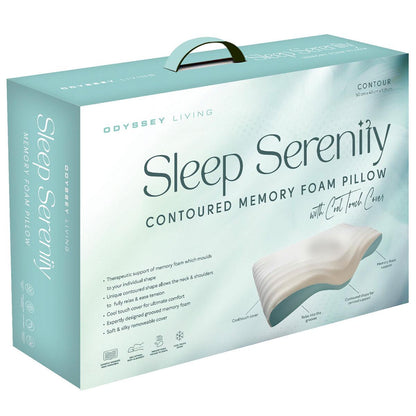 Odyssey Living Sleep Serenity Memory Foam Pillow