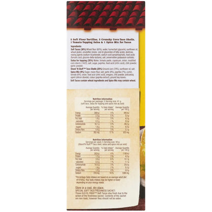 Old El Paso Hard 'n Soft Taco Kit Mexican Style Mild 350g