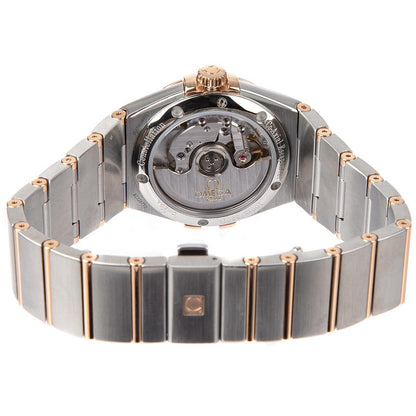 Omega Steel Red Gold Constellation 35mm Men's Watch 123.20.35.20.06.002