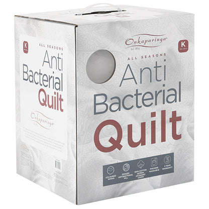 Onkaparinga All Season Anti Bacterial Quilt King
