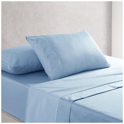 Onkaparinga Cotton Rich 1500TC Sheet Set 4 Piece King Cream