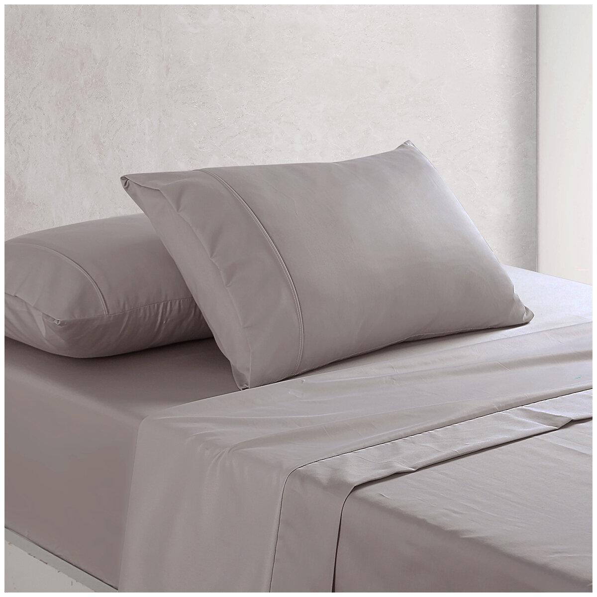 Onkaparinga Cotton Rich 1500TC Sheet Set 4 Piece King Cream