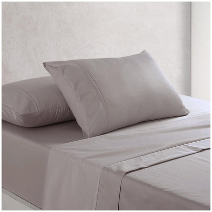 Onkaparinga Cotton Rich 1500TC Sheet Set 4 Piece King Cream
