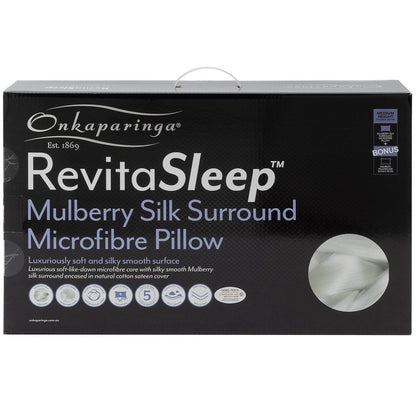 Onkaparinga Revitasleep Mulberry Silk Surround Pillow