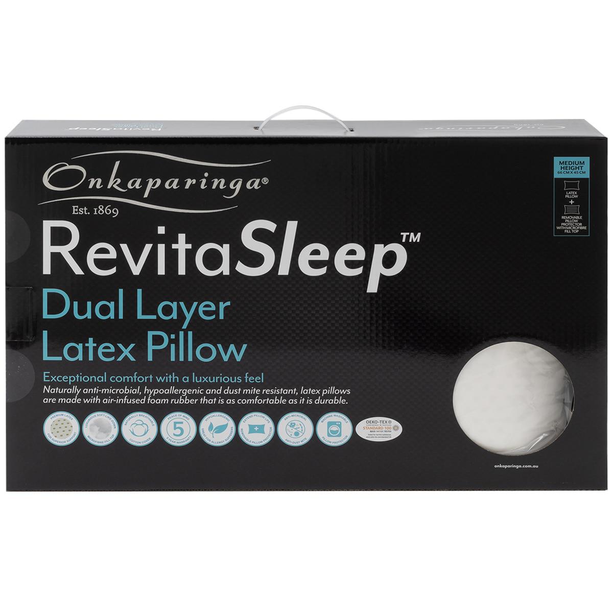 Onkaparinga Revitasleep Dual Layer Pillow