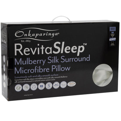 Onkaparinga Revitasleep Mulberry Silk Surround Pillow