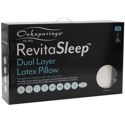 Onkaparinga Revitasleep Dual Layer Pillow