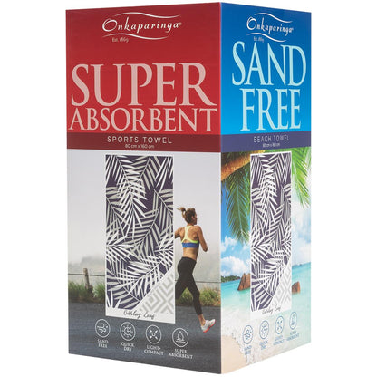 Onkaparinga Sand Free Towel Watery Lines