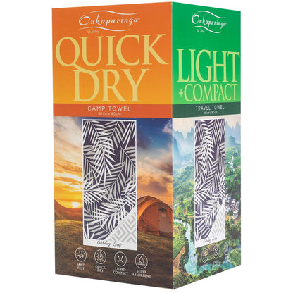 Onkaparinga Sand Free Towel Overlay Leaf