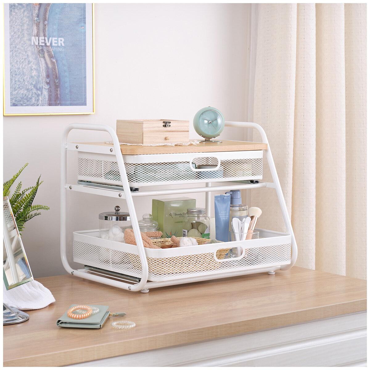 Organiser With Drawers 2 Tier