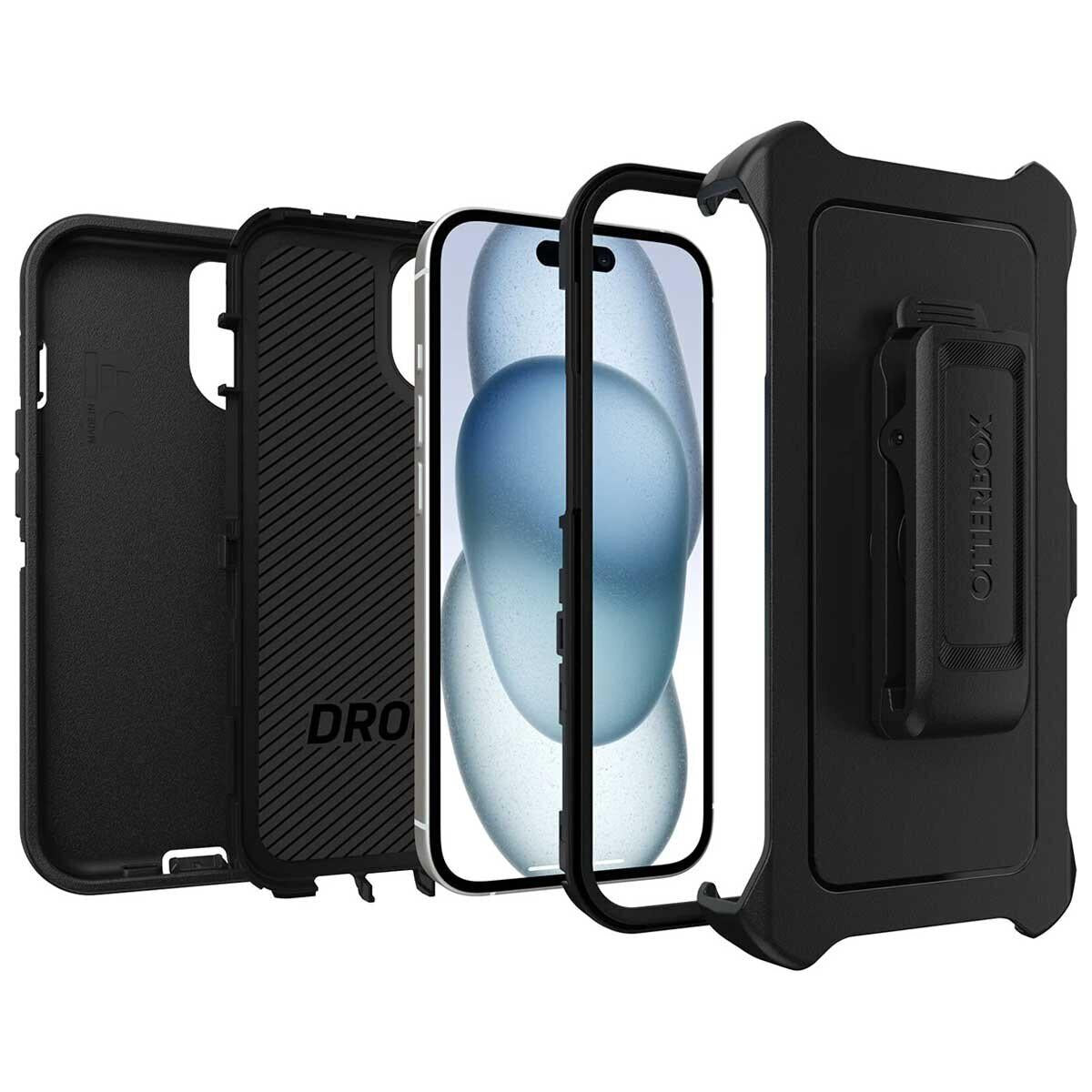OtterBox Defender Apple iPhone 15 iPhone 14 And iPhone 13 Case Black