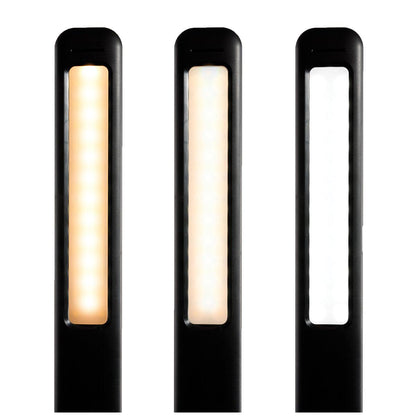 Ottlite LED Desk Lamp with Extendible Wireless Charging Base Black