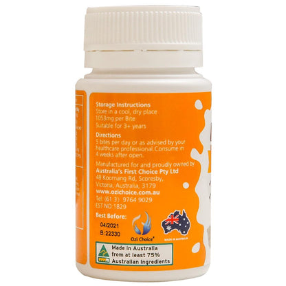 Ozi Choice Milky Bites 5 x 50 Bites Manuka