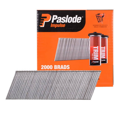 PASLODE 32mm 20 Degree C Brad Nails and 2 Fuel Cells - 2000 Pack B20732