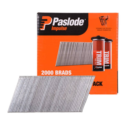 PASLODE 45mm Trimmaster Nail Pack and Twin Fuel Cells B20745