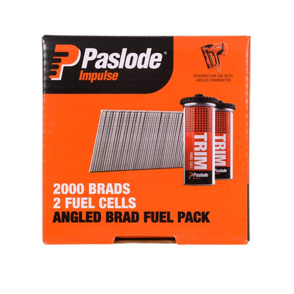 PASLODE 45mm Trimmaster Nail Pack and Twin Fuel Cells B20745