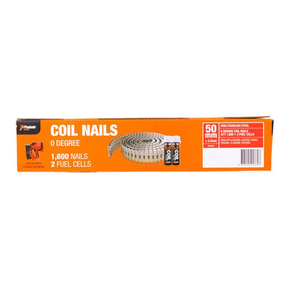 PASLODE 50 x 2.5mm Stainless Steel Coil Nails B40024