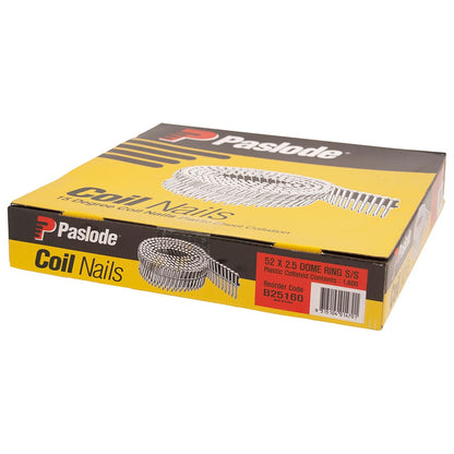 PASLODE 52mm Collated Plastic Sheet Nails 1800 Pack B25160