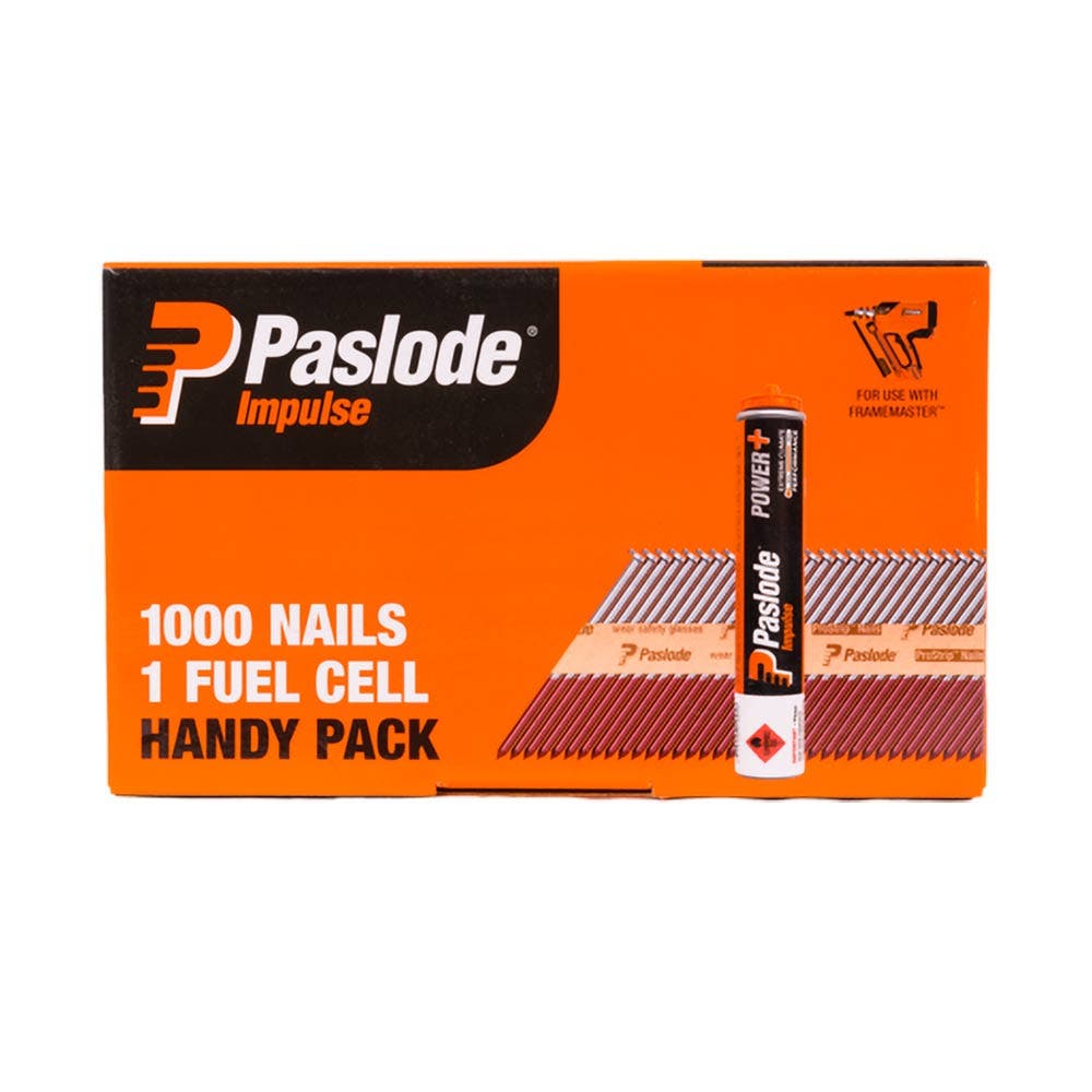PASLODE 65mm Impulse DekFast 1000 Pack B20558