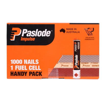 PASLODE 75mm Impulse Nails 1000 Pack B20554