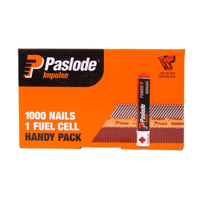 PASLODE 82mm Impulse Nails 1000 Pack B20555