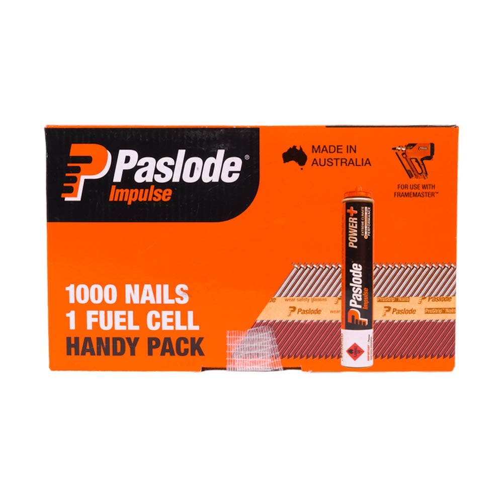 PASLODE 90mm Impulse Nails 1000 Pack B20571