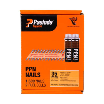 PASLODE Impulse 35 x 3.15mm Smooth Head Nail B60035