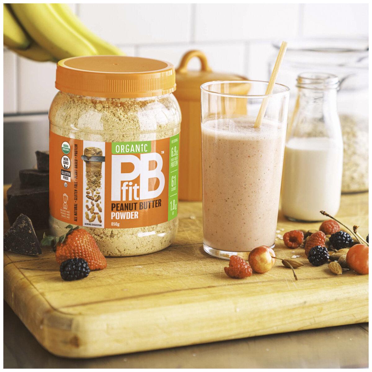 PBFit Organic Peanut Butter Protein Powder 2 x 850g