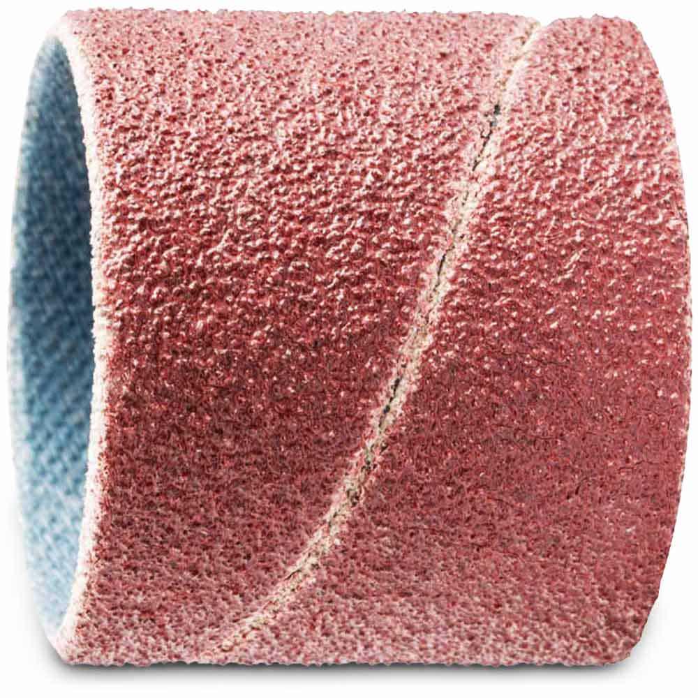 PFERD 25 x 25mm 80-Grit Aluminium Oxide Spiral Bands - 10 Piece