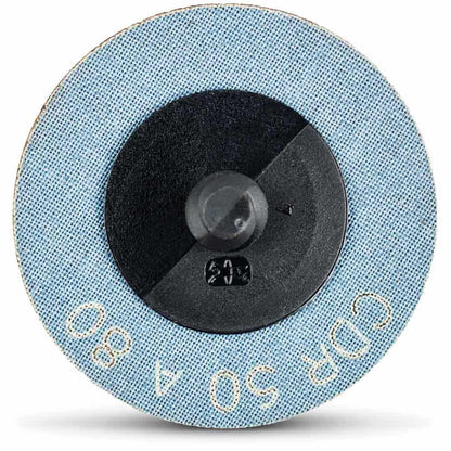 PFERD 50mm 80-Grit Aluminium Oxide Quick-Change Sanding Disc - COMBIDISC - 5 Piece