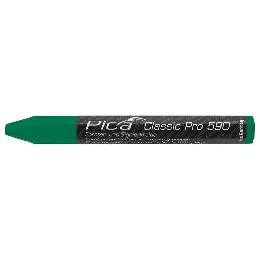 PICA Classic Pro 590 Lumber and Industrial Marking Crayon Green 59036