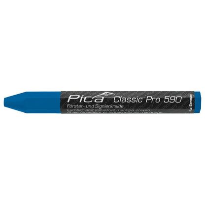 PICA Classic Pro 590 Lumber and Industrial Marking Crayon Blue 59041