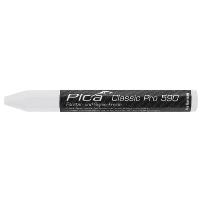 PICA Classic Pro 590 Lumber and industrial Marking Crayon White 59052