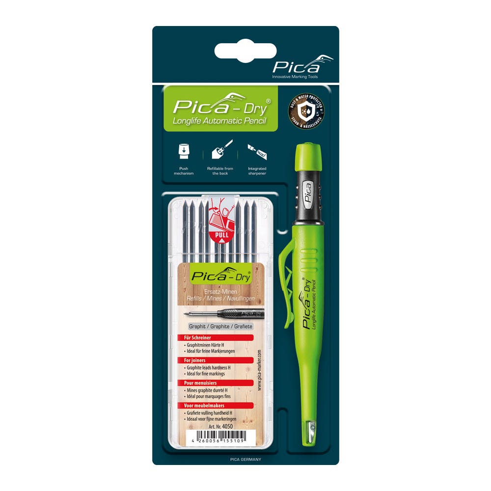 PICA Dry Bundle 3030 Pencil and 4050 Lead Refill Set 30405