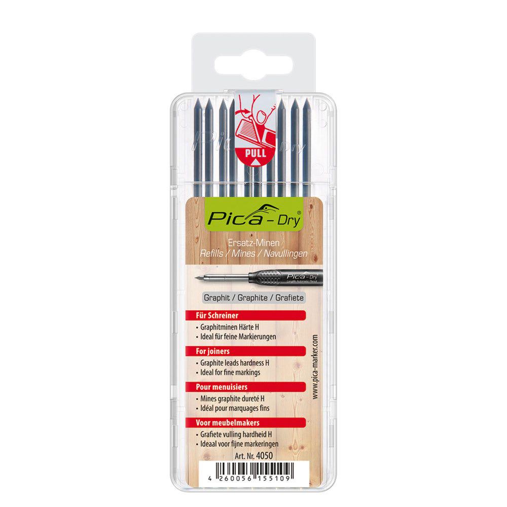 PICA Dry Graphite H Lead Refill Set Hang Sell 4050SB