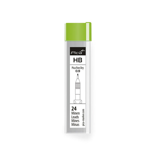 PICA Fine Dry Pencil Refill HB Leads Set - 24 Pack 7030SB