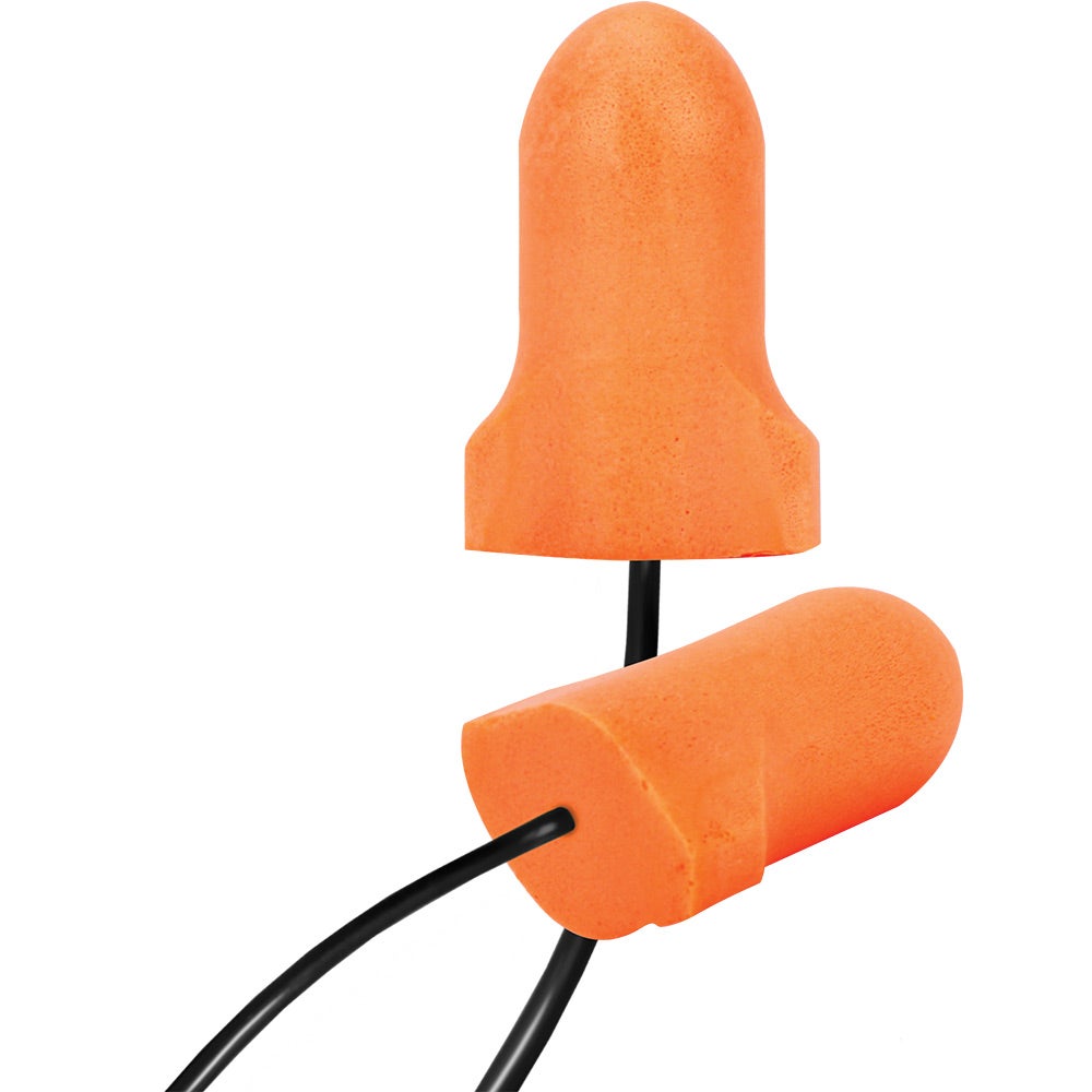 PIP Powersoft Mega-T-Fit SLC80 22dB Corded Ear Plugs Disposable - 100PR Box 267-HPF510C