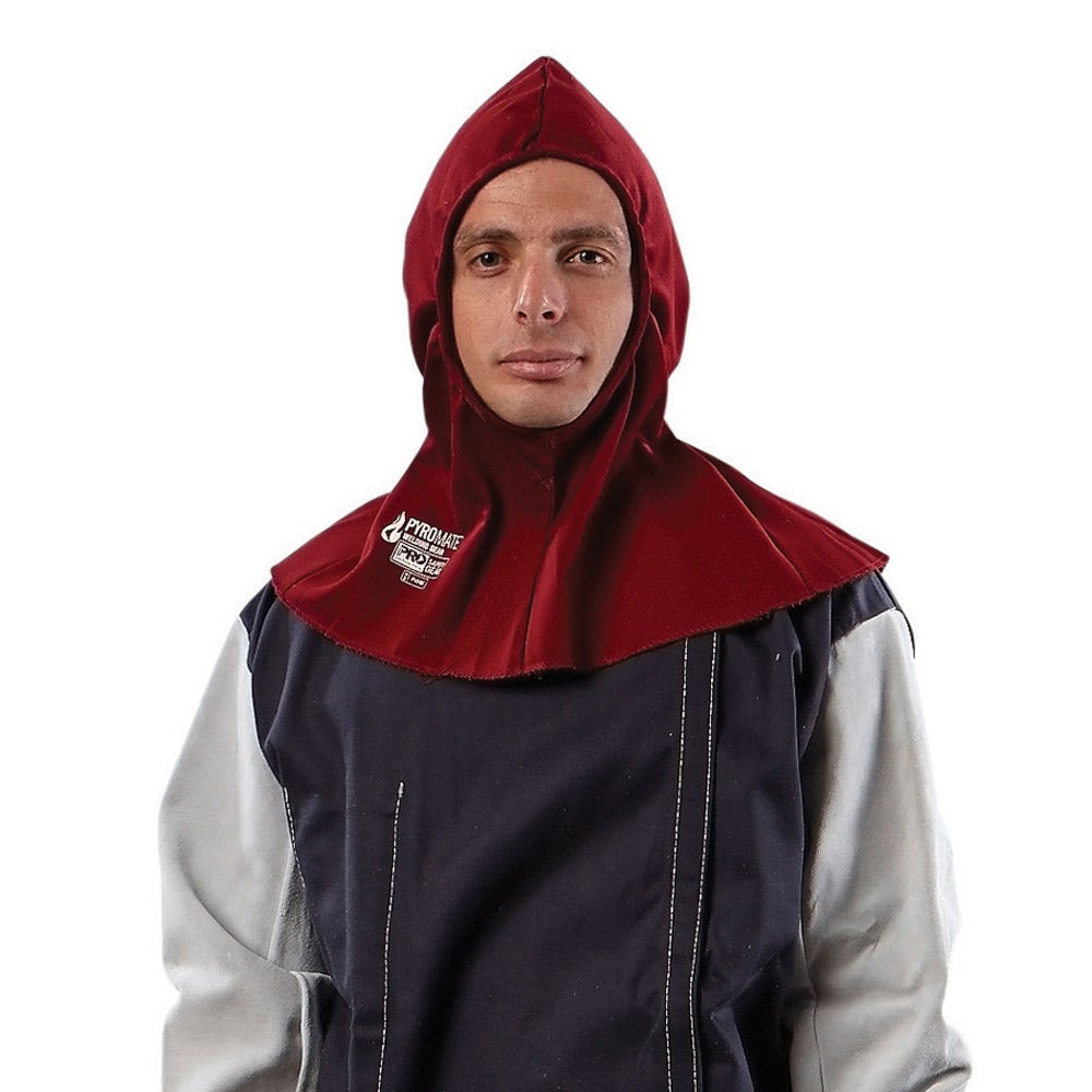 PROCHOICE Pyromate Maroon OSFA Welding Hood PVHM