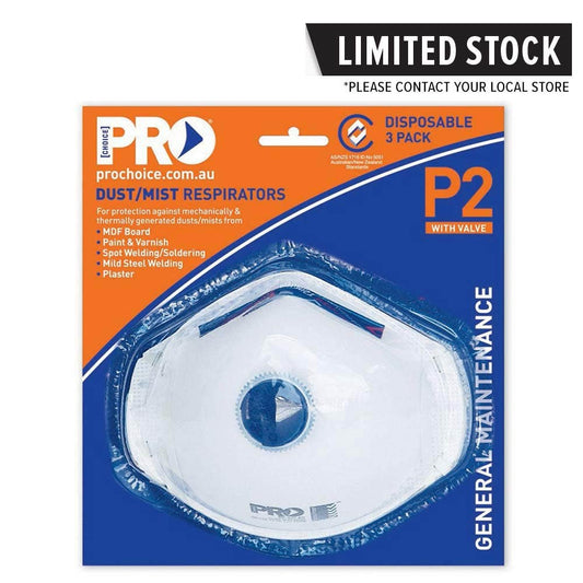 PROCHOICE Respirator Dust Mask with Valve PC321-3
