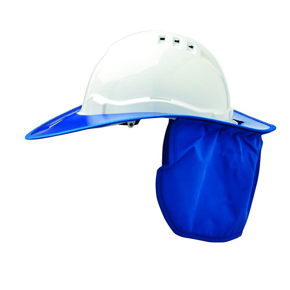 PROCHOICE Safety Hardhat Neck Flap Suits HHV6 Blue V6PB-B