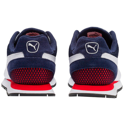 PUMA Boys' Vista Shoe Peacoat