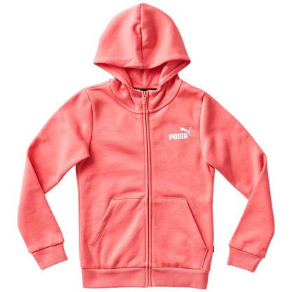 PUMA Essentials+ Full-Zip Girl's Jacket Grey
