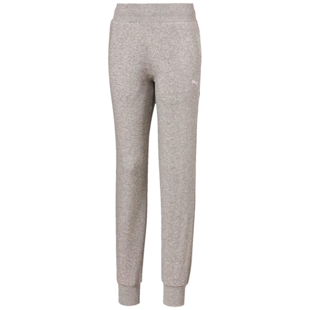 PUMA Girls' Trackpant Light Grey